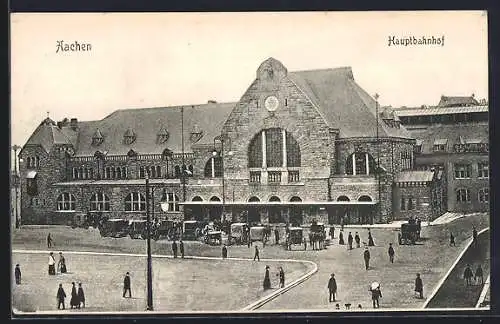 AK Aachen, Platz am Hauptbahnhof