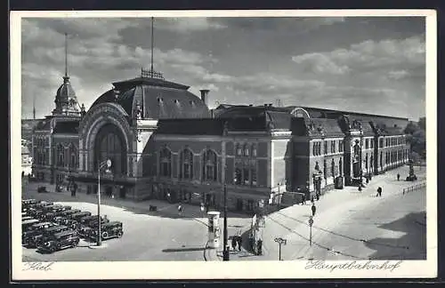 AK Kiel, Ausblick auf den Hauptbahnhof