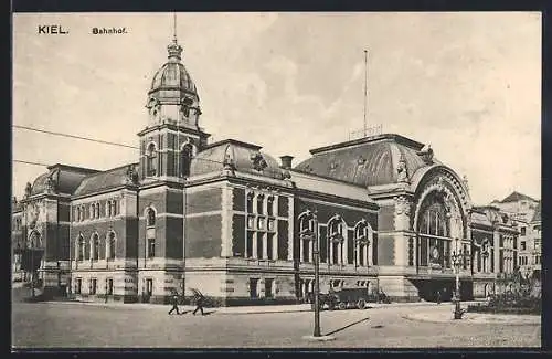 AK Kiel, Blick auf den Bahnhof