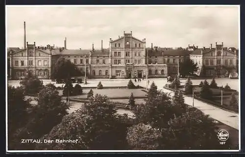 AK Zittau, Hauptbahnhof und Anlagen