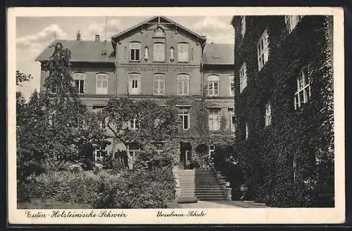 AK Eutin /Holsteinische Schweiz, Eingang der Ursulinen-Schule