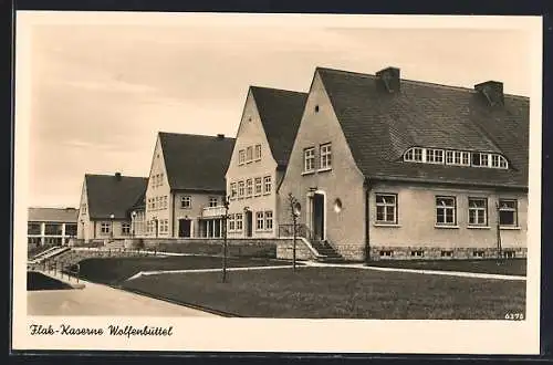 AK Wolfenbüttel, Häuser in der Flak-Kaserne