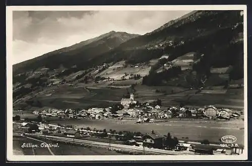 AK Sillian, Blick auf den Ort in Osttirol