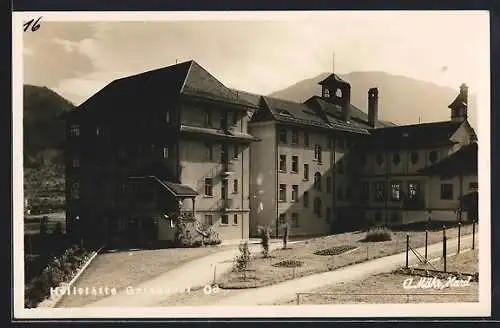 AK Hall in Tirol, Die Heilstätte Gaisbünel, Provinzhaus der Kreuzschwestern