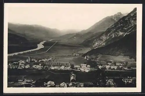 AK Jenbach, Teilansicht mit Kirche