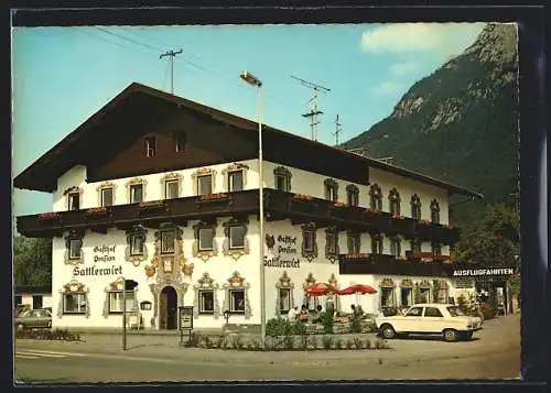 AK Ebbs-Oberndorf /Tirol, Gasthof und Pension Sattlerwirt