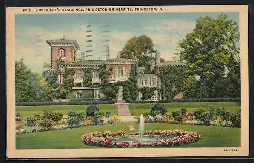 AK Princeton, NJ, President`s Residence, Princeton University