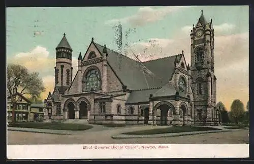 AK Newton, MA, Elliot Congregational Church