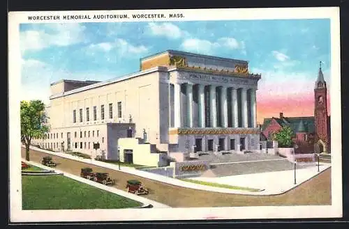 AK Worcester, MA, Worcester Memorial Auditorium