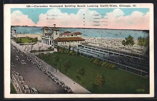 AK Chicago, IL, Clarendon Municipal Bathing Beach