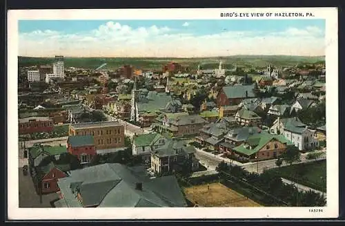 AK Hazleton, PA, Bird`s Eye View