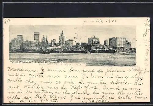 AK New York, NY, The Scyscrapers of New York