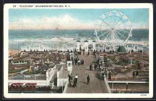 AK Wildwood-by-the-Sea, NJ, Playland Park by the shore