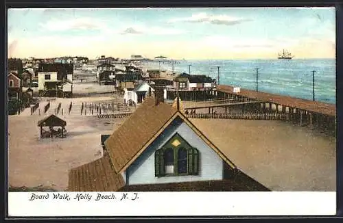 AK Holly Beach, NJ, Board Walk