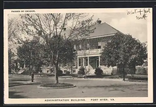 AK Fort Myer, VA, Administration Building