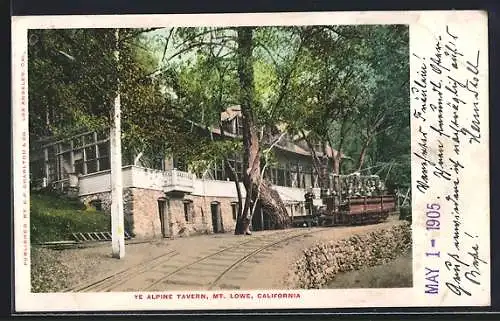 AK Mt. Lowe, CA, Ye Alpine Tavern