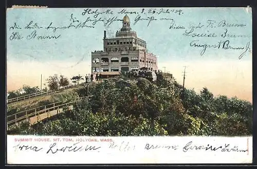 AK Holyoke, MA, Summit House on Mt. Tom