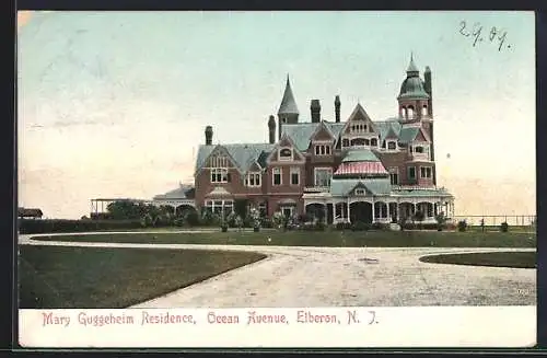 AK Elberon, NJ, Mary Guggeheim Residence, Ocean Avenue