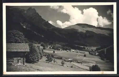 AK St. Stephan /Simmental, Panoramablick übers Tal