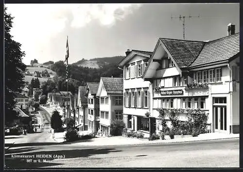 AK Heiden, Gasthaus-Metzgerei Schweizerbund