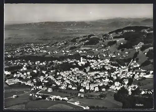 AK Heiden, Panorama aus der Vogelschau