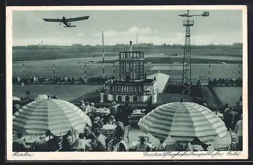 AK Berlin, Cafe am Zentralflughafen Tempelhofer Feld