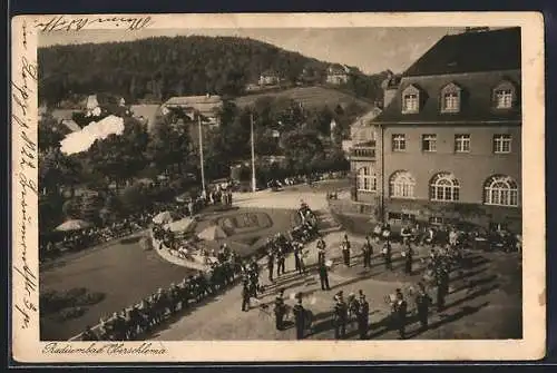 AK Oberschlema, Kapelle im Park