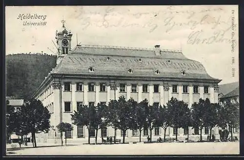 AK Heidelberg, vor der Universität