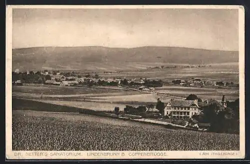 AK Lindenbrunn b. Coppenbrügge, Dr. Netter`s Sanatorium