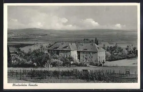 AK Hameln, Blick auf das Blindenheim