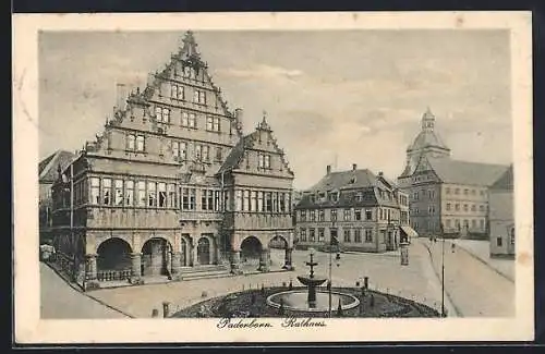 AK Paderborn, Brunnen am Rathaus