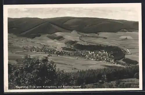 AK Siedlinghausen, Blick vom Kahlenberg