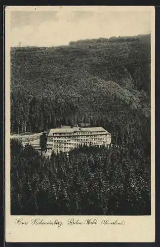 AK Brilon-Wald /Sauerland, Hotel Haus Hoheneimberg