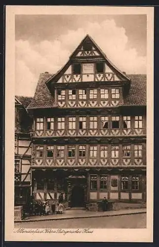AK Allendorf a. d. Werra, Bürgersches Haus