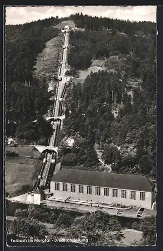 AK Forbach im Murgtal, Druckrohrleitung