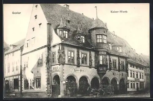 AK Goslar, Hotel Kaiser-Worth