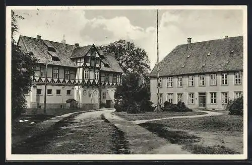 AK Bad Bevensen-Medingen, Amtsgericht vom Zufahrtsweg gesehen