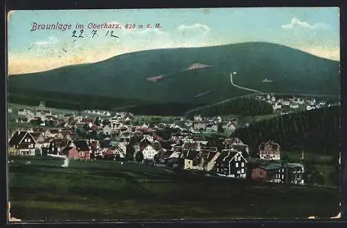 AK Braunlage im Oberharz, Teilansicht