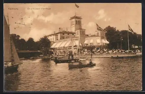 AK Hamburg, am Uhlenhorster Fährhaus