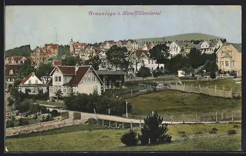 AK Braunlage im Harz, Villenviertel