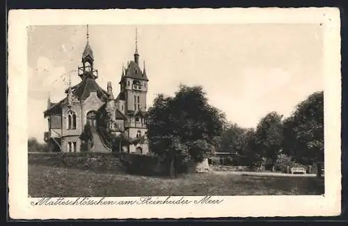 AK Bad Rehburg, Matteschlösschen am Steinhuder Meer, H. Lohse