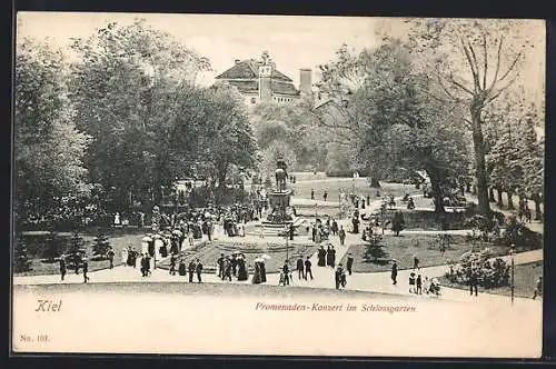 AK Kiel, Promenaden-Konzert im Schlossgarten