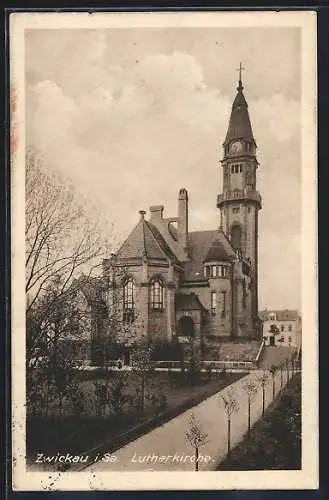 AK Zwickau i. Sa., Lutherkirche