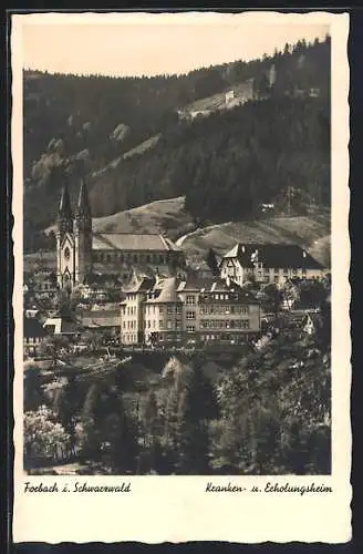 AK Forbach i. Schwarzwald, Kranken- und Erholungsheim