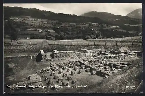 AK Lienz, Römerstadt Aguntum, Ausgrabungen