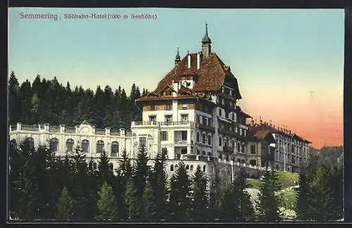 AK Semmering, Das Südbahn-Hotel