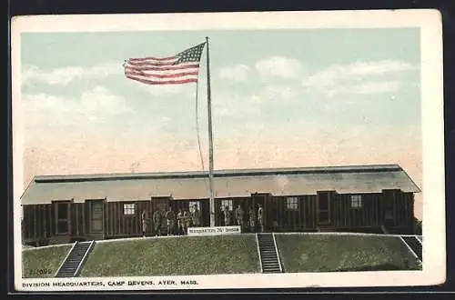 AK Ayer, MA, Division Headquarters at Camp Devens