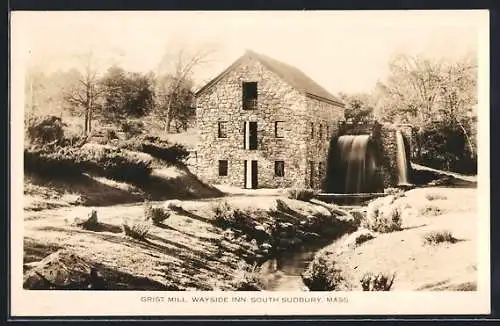 AK South Sudbury, MA, Grist Mill Wayside Inn