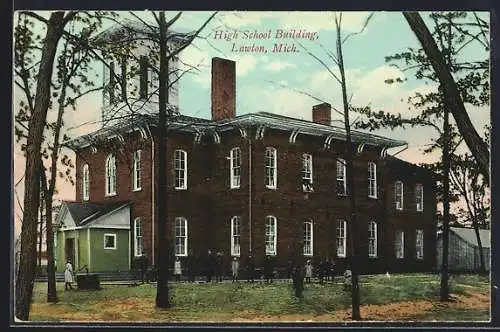 AK Lawton, MI, High School Building