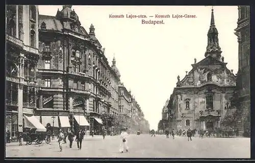 AK Budapest, Kossuth Lajos-Gasse